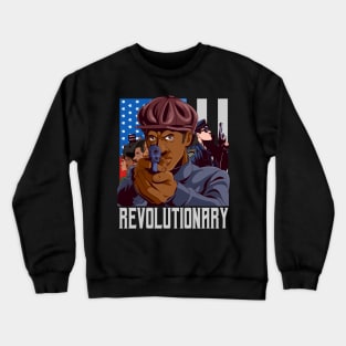 Black Panther Party Revolutionary Crewneck Sweatshirt